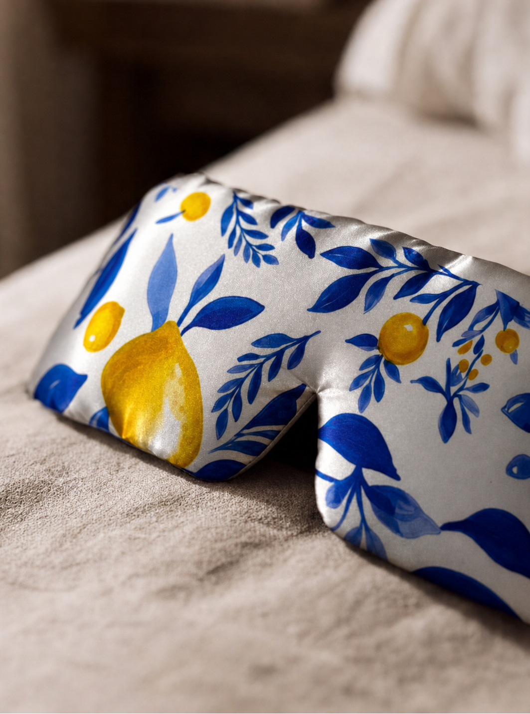 Bandeau de sommeil en soie