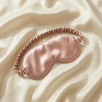 Masque de sommeil en pure soie de mûrier biologique Douce lueur Andromeda Paris