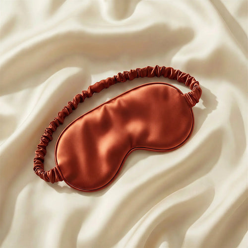 Masque de sommeil en pure soie de mûrier biologique Crépuscule Andromeda Paris
