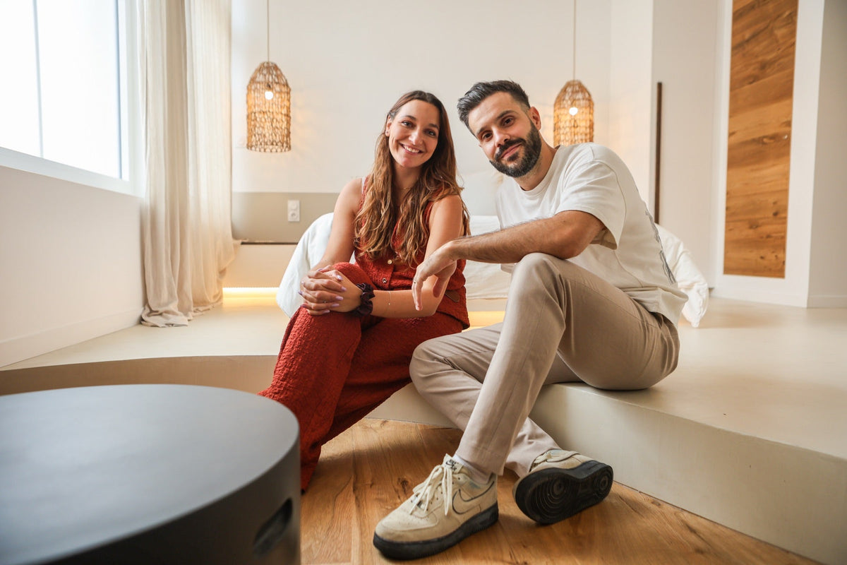 Marion et Pierre Dejonghe, cofondateurs d'Andromeda Paris